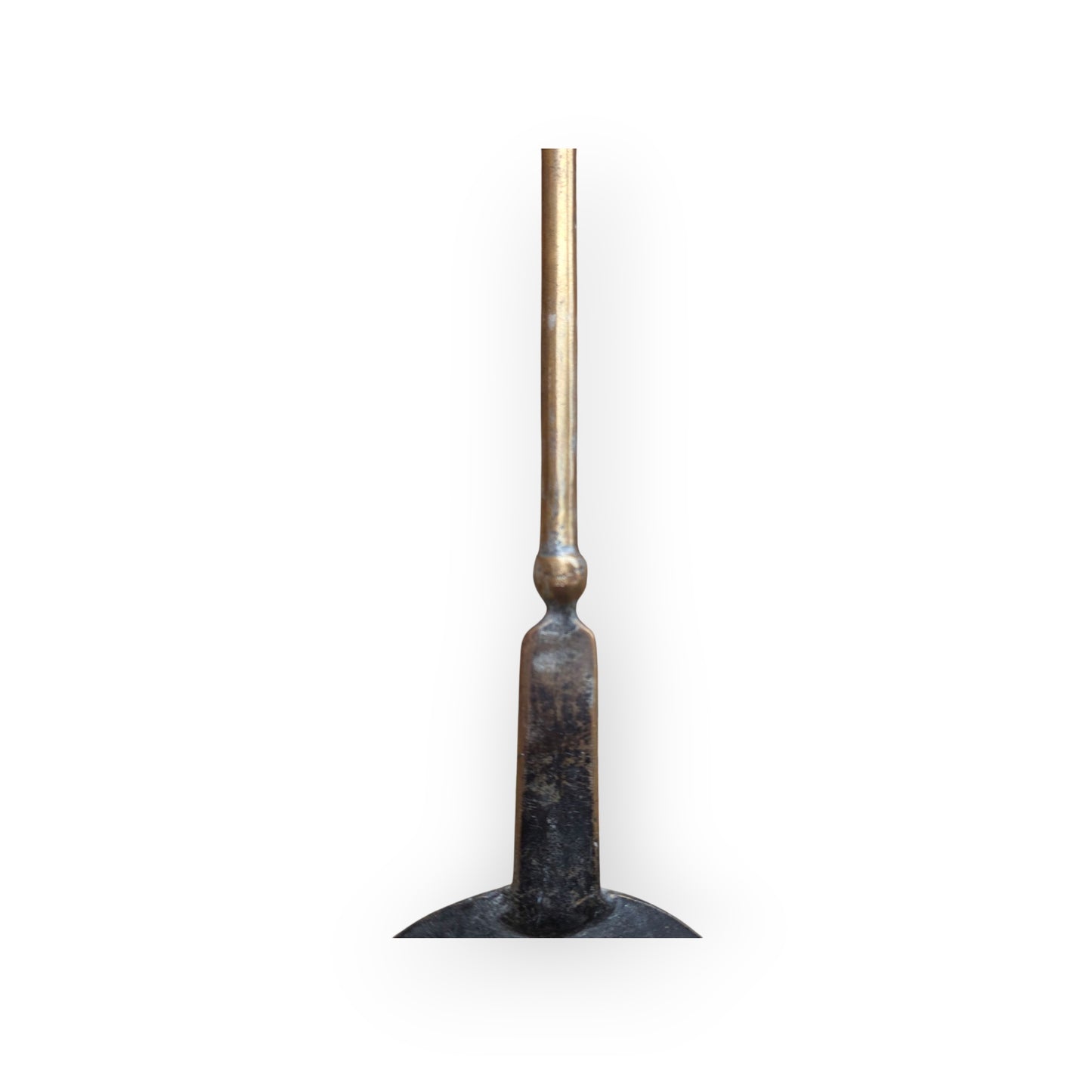 Mid 18th-Century Antique Brass Salamander | Cooking Utensil