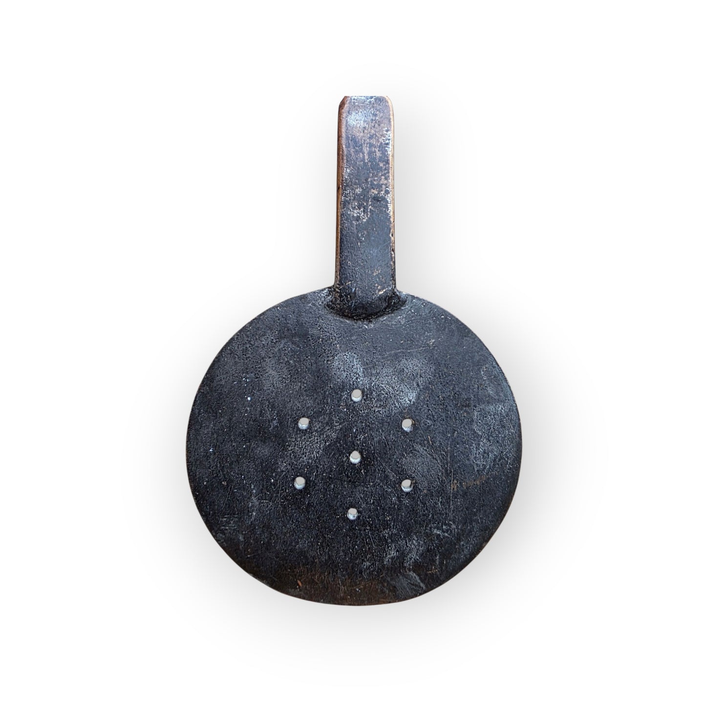 Mid 18th-Century Antique Brass Salamander | Cooking Utensil