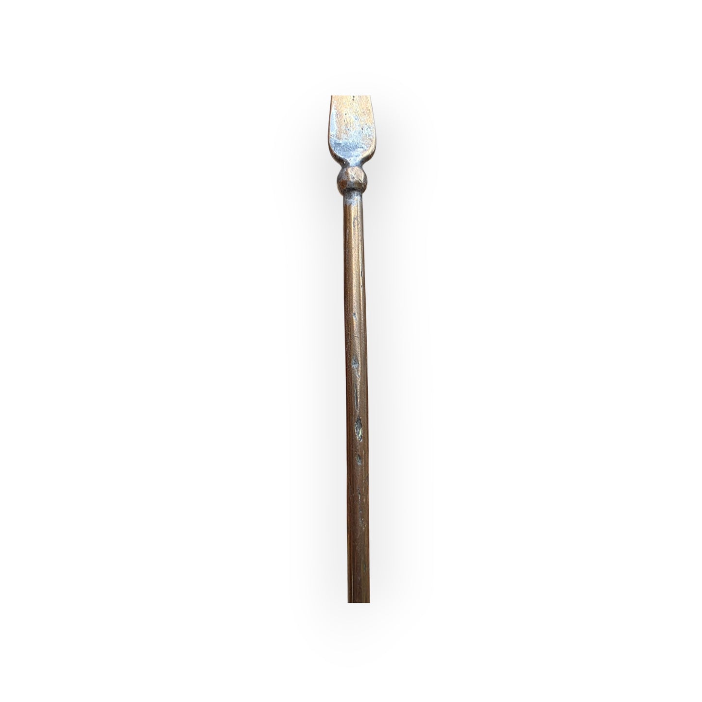 Mid 18th-Century Antique Brass Salamander | Cooking Utensil
