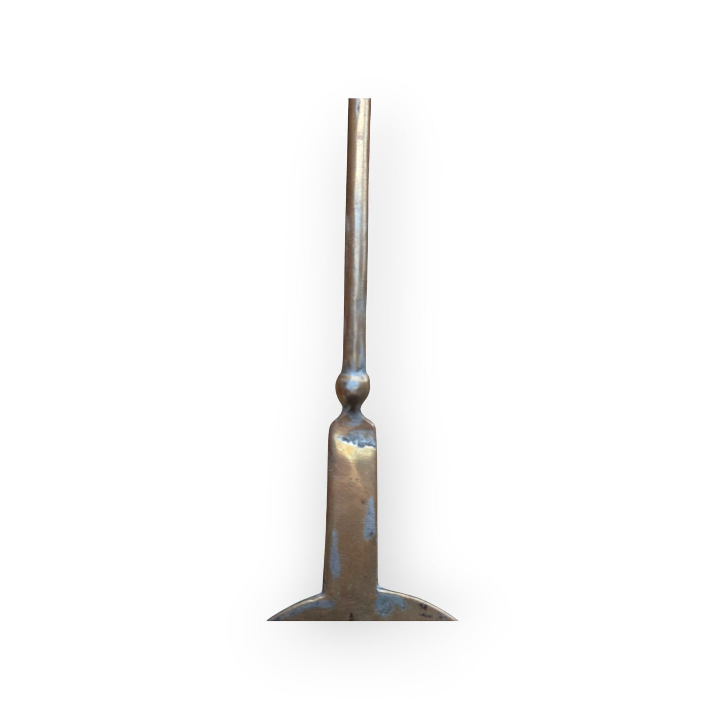Mid 18th-Century Antique Brass Salamander | Cooking Utensil