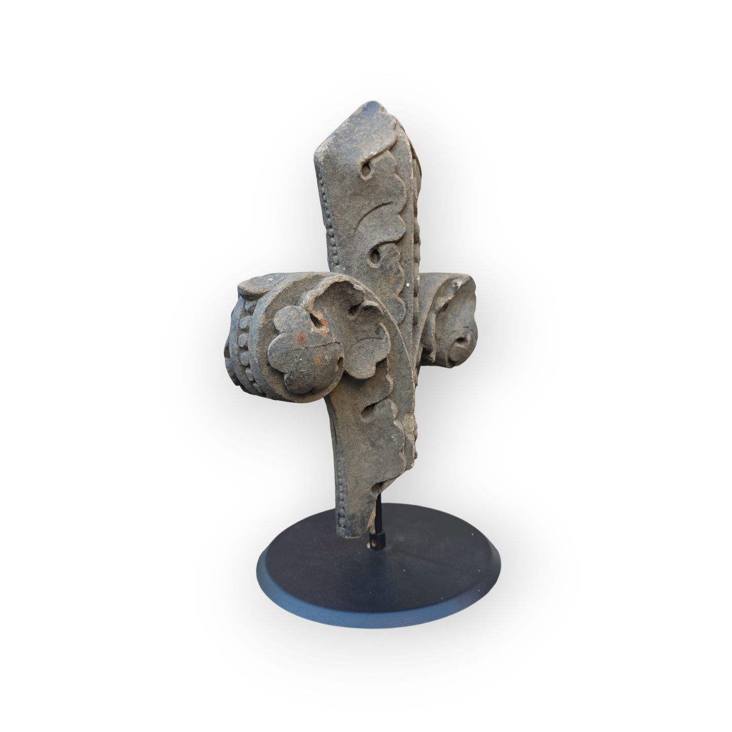 Large 19th Century Gothic Revival Stone Finial – English Antique Architectural Fragment