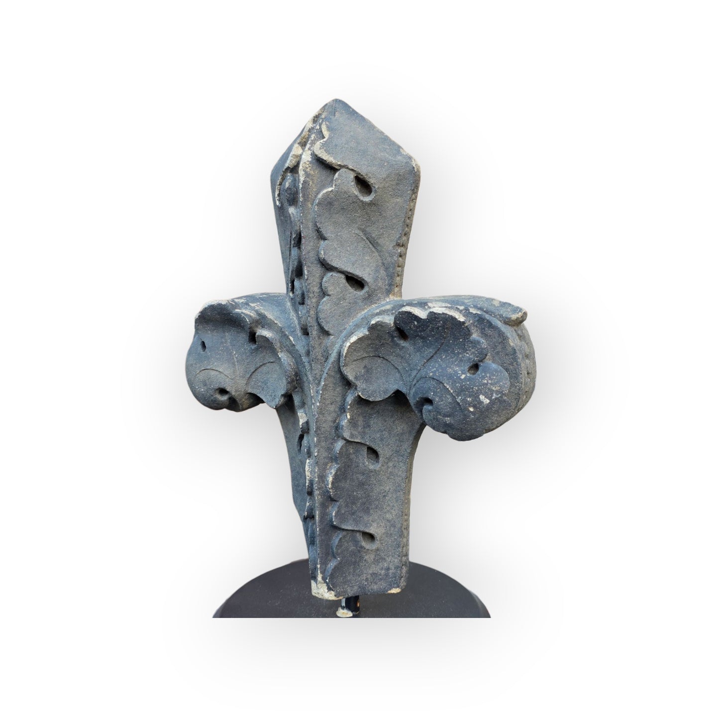 Large 19th Century Gothic Revival Stone Finial – English Antique Architectural Fragment