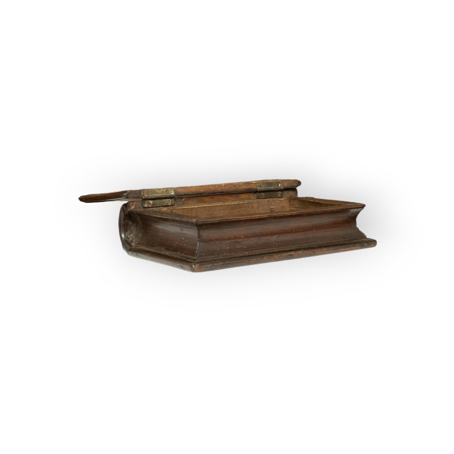 Large George III Period, Early 19th-Century English Antique Treen Book Box