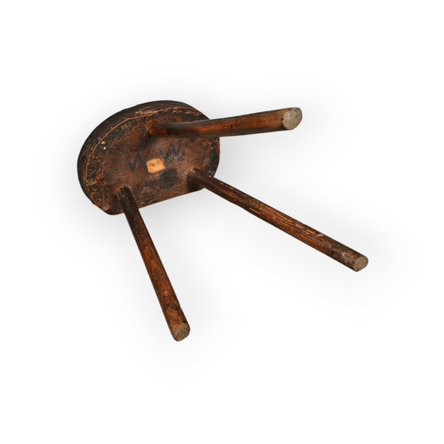 Early 19th Century English Antique Cutlers Stool