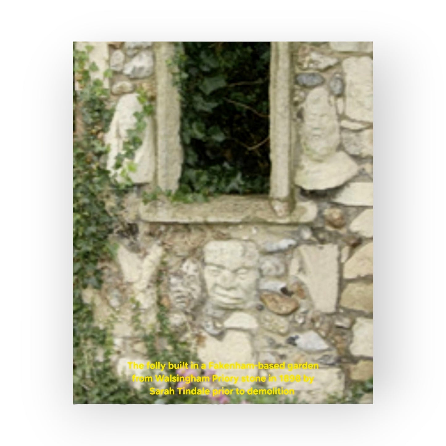 Originating From Walsingham Priory, Norfolk, England - A Medieval Period English Antique Carved Stone Sculpture / Bust Of A Monk Wearing A Cowl (Monk's Hood) -