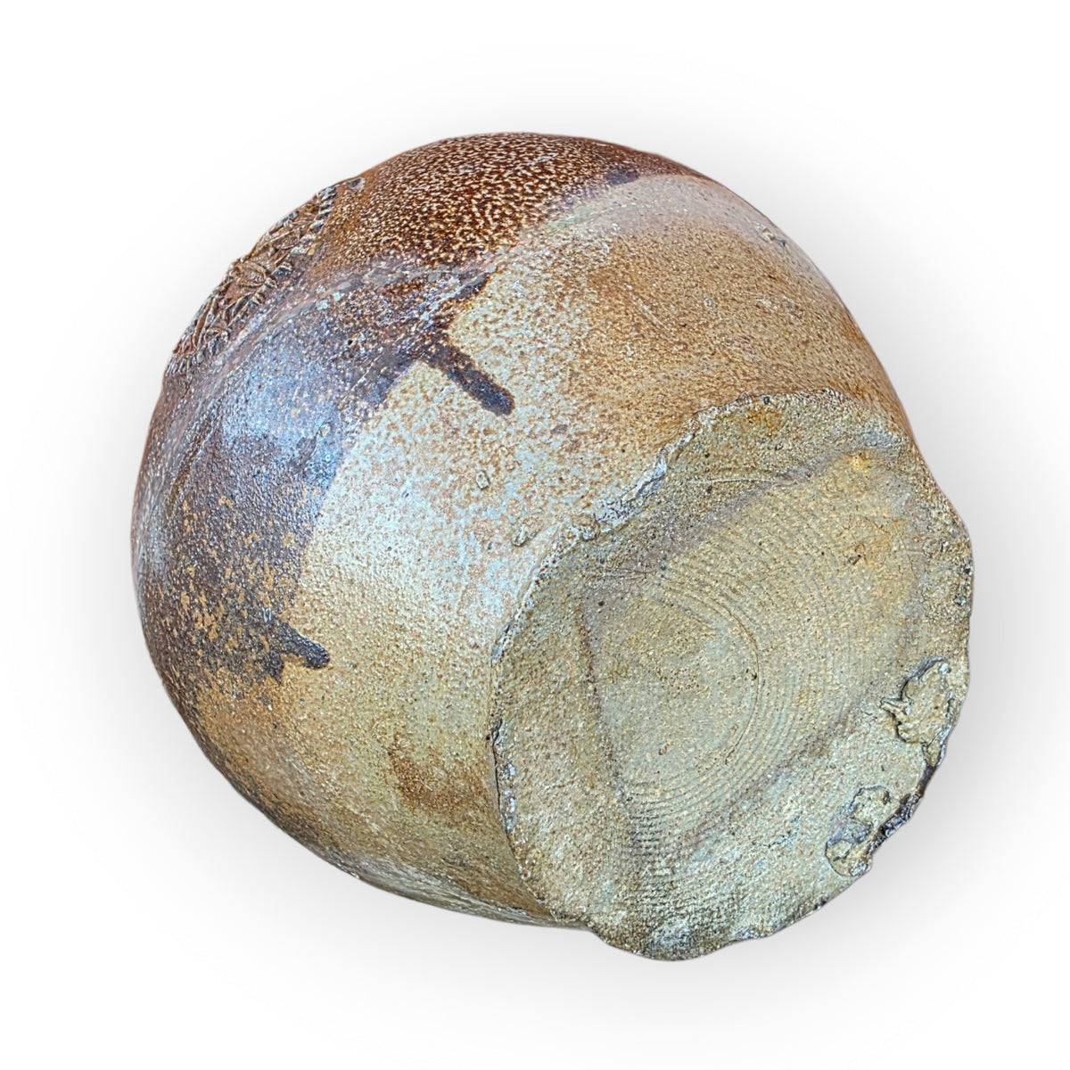 Large 17thC German Antique Bellarmine Jug, Frechen, c.1650–1670 — With Apotropaic Witch Mark