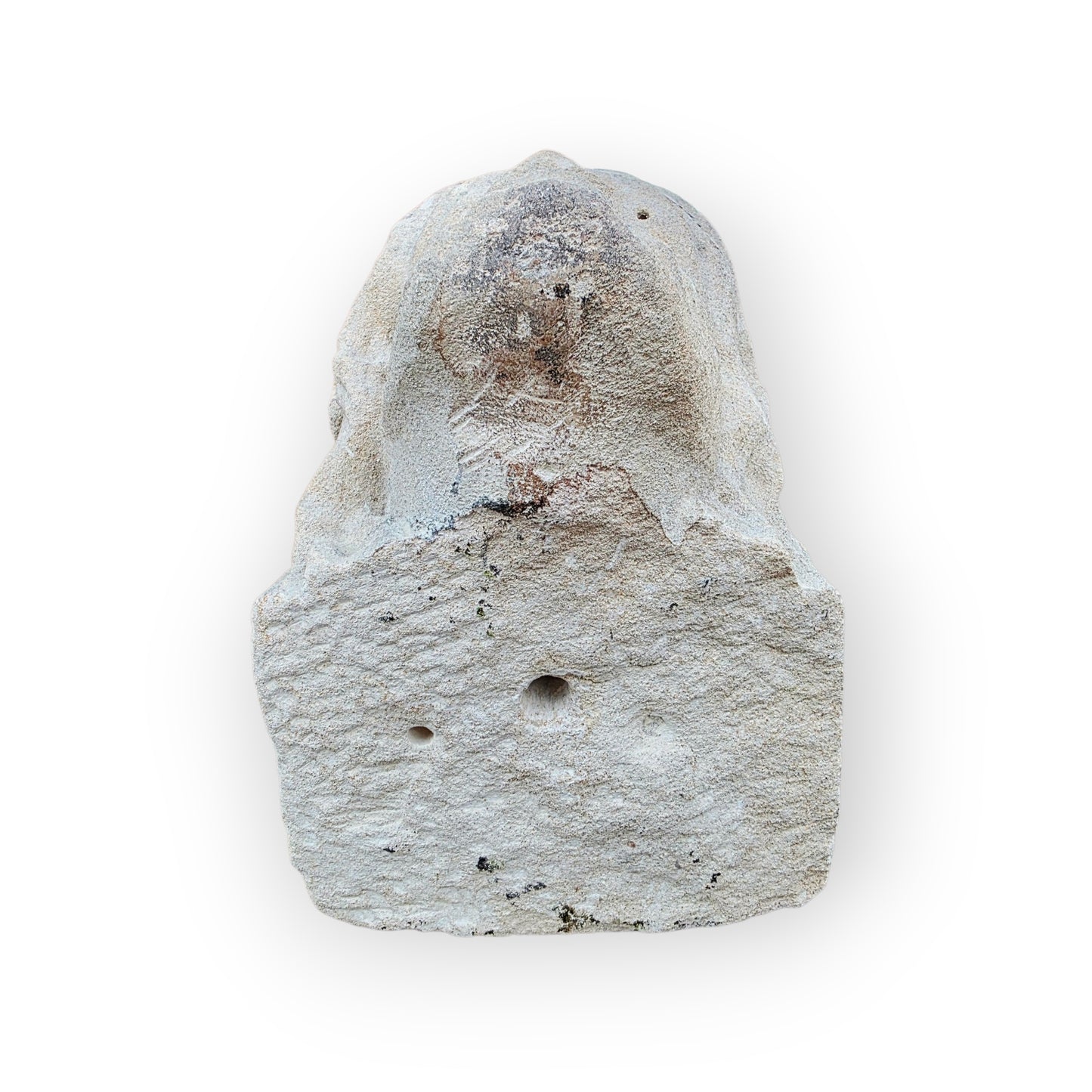 15th Century Medieval Period English Antique Carved Stone Head