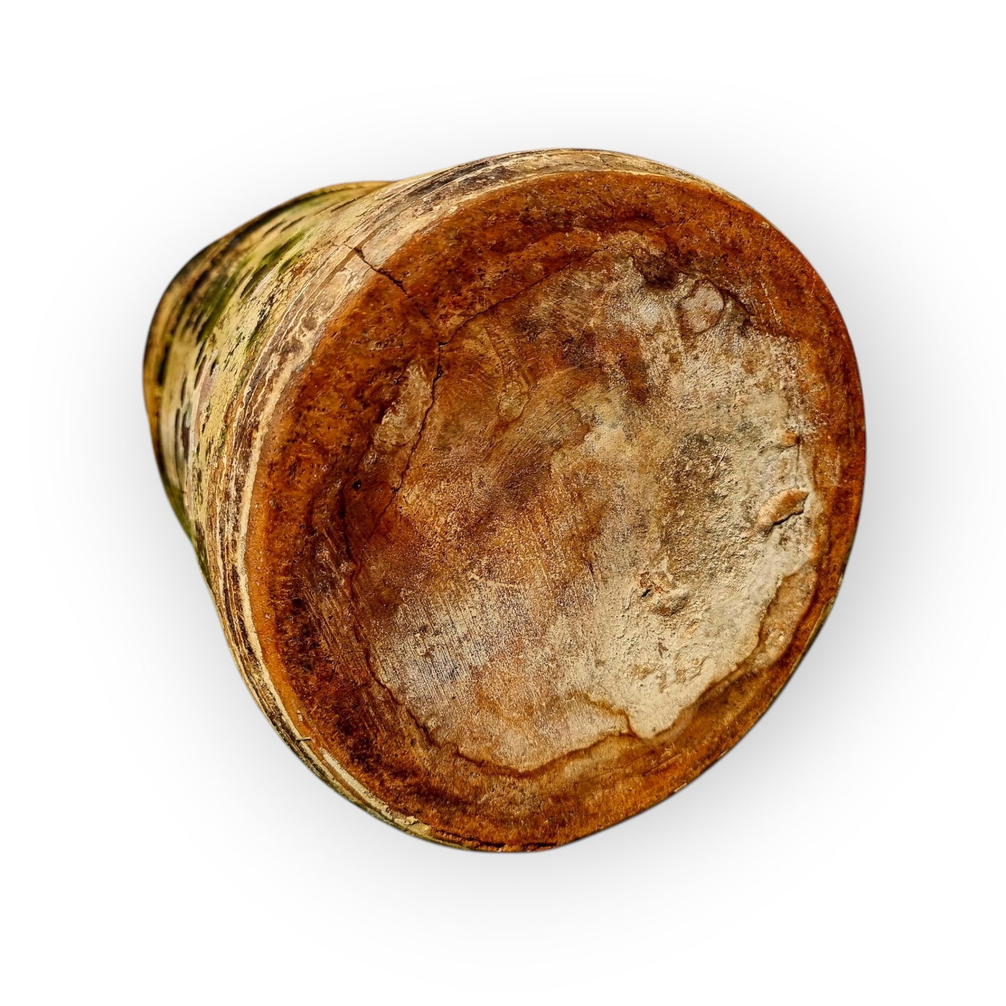 Mid 19th-Century French Antique Slipware Decorated Earthenware Jug / Pitcher