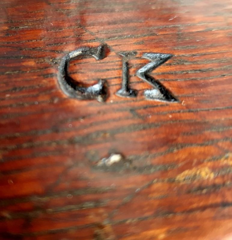 17th Century English Antique Oak Child's High Chair, Circa 1680