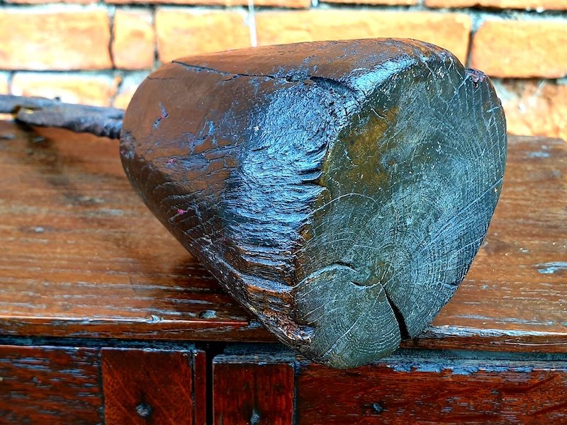 18th Century Antique Rushlight or Rushnip Attributed to the Isle of Man