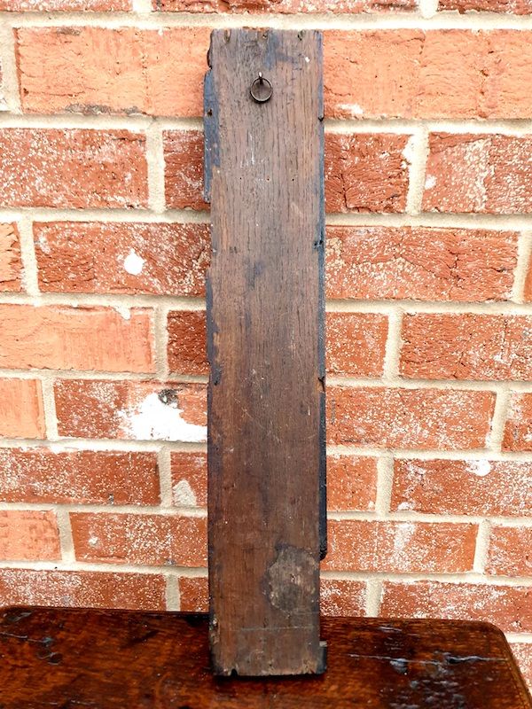 Late 16th Century English Antique Carved Oak Term / Carved Oak Panel