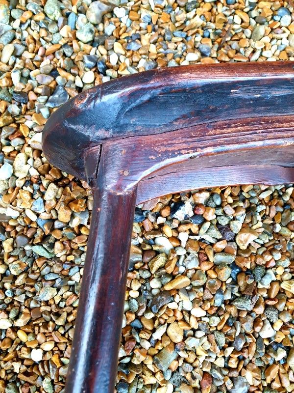 19th Century Primitive English Antique Stool