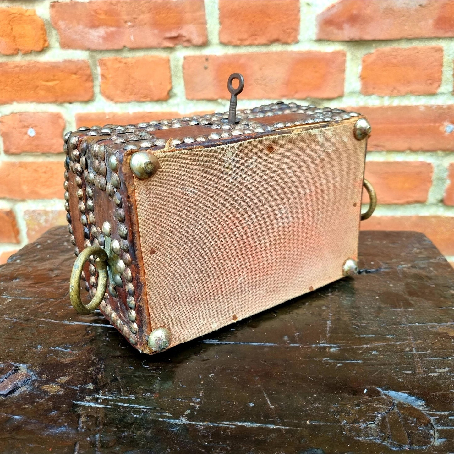 Diminutive 17thC Style, 19thC Made, Antique Table Top Box or Casket