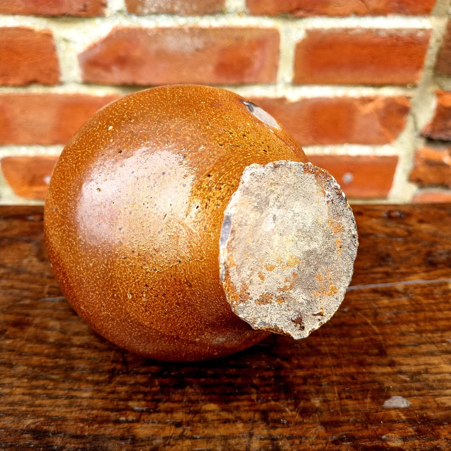 Mid 17th Century German Antique Stoneware Bellarmine Jug or Bartmannkrug, Circa 1625-1675