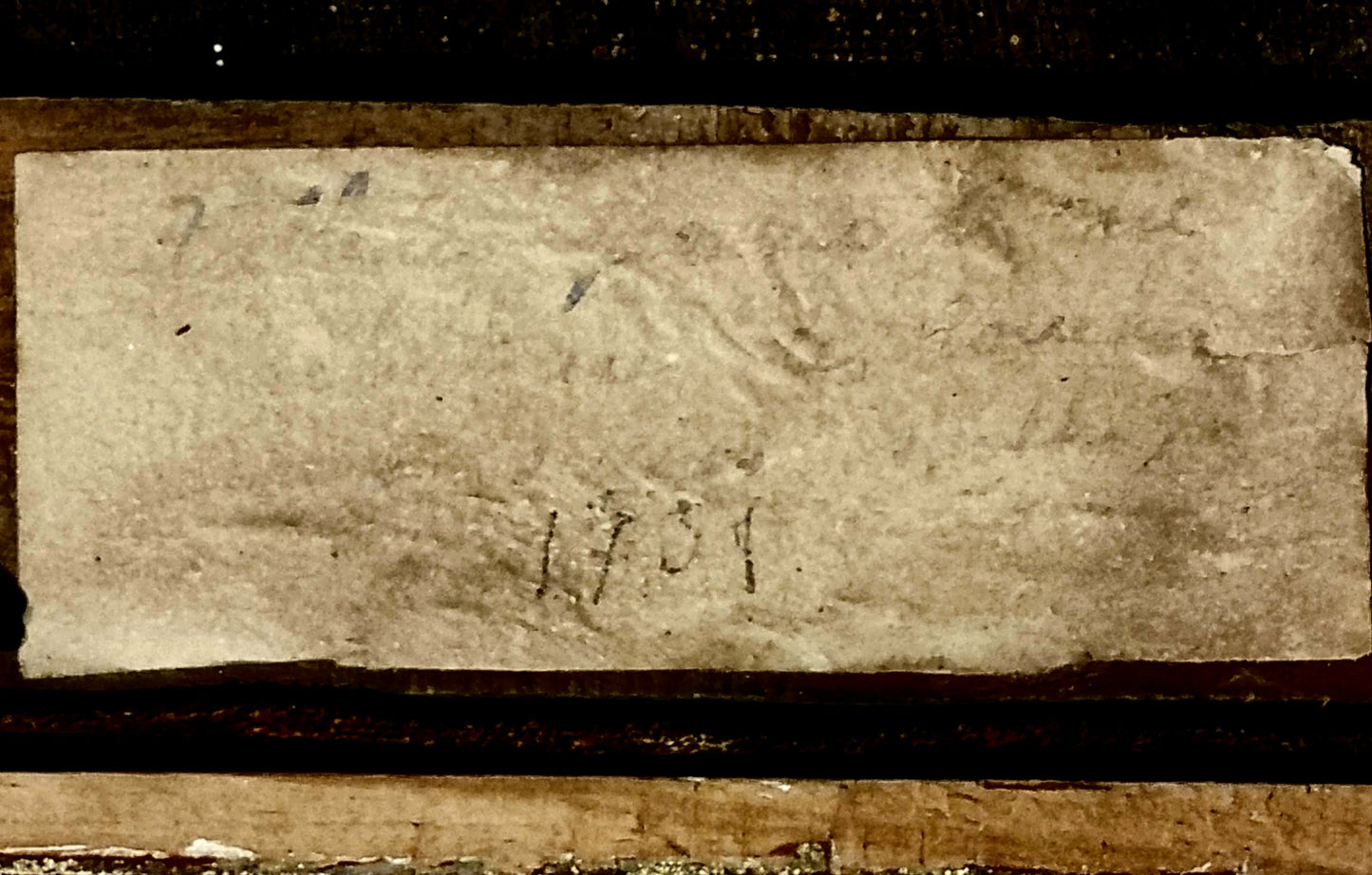 Early 18th Century French School Antique Oil on Canvas Portrait of Saint Augustine of Hippo