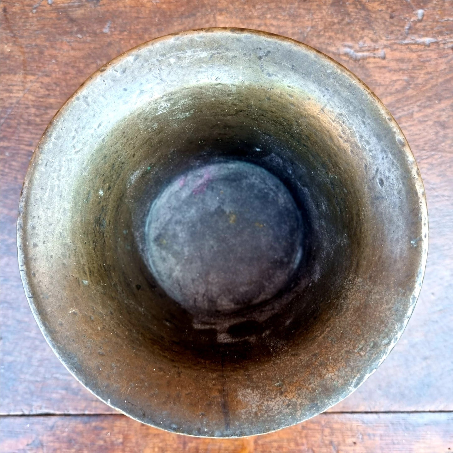 Early 17th Century English Antique Bronze Mortar, by Abraham Rudhall (1684-1718), of Gloucestershire