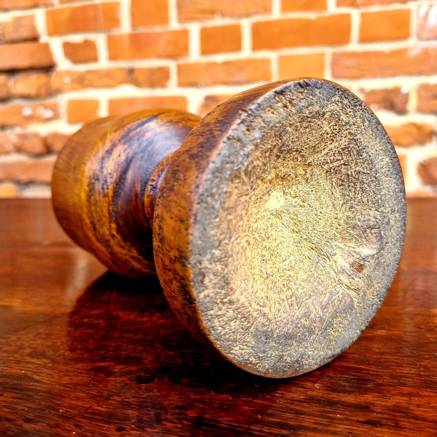 Late 18th Century / Early 19th Century English Antique Treen Beechwood Goblet