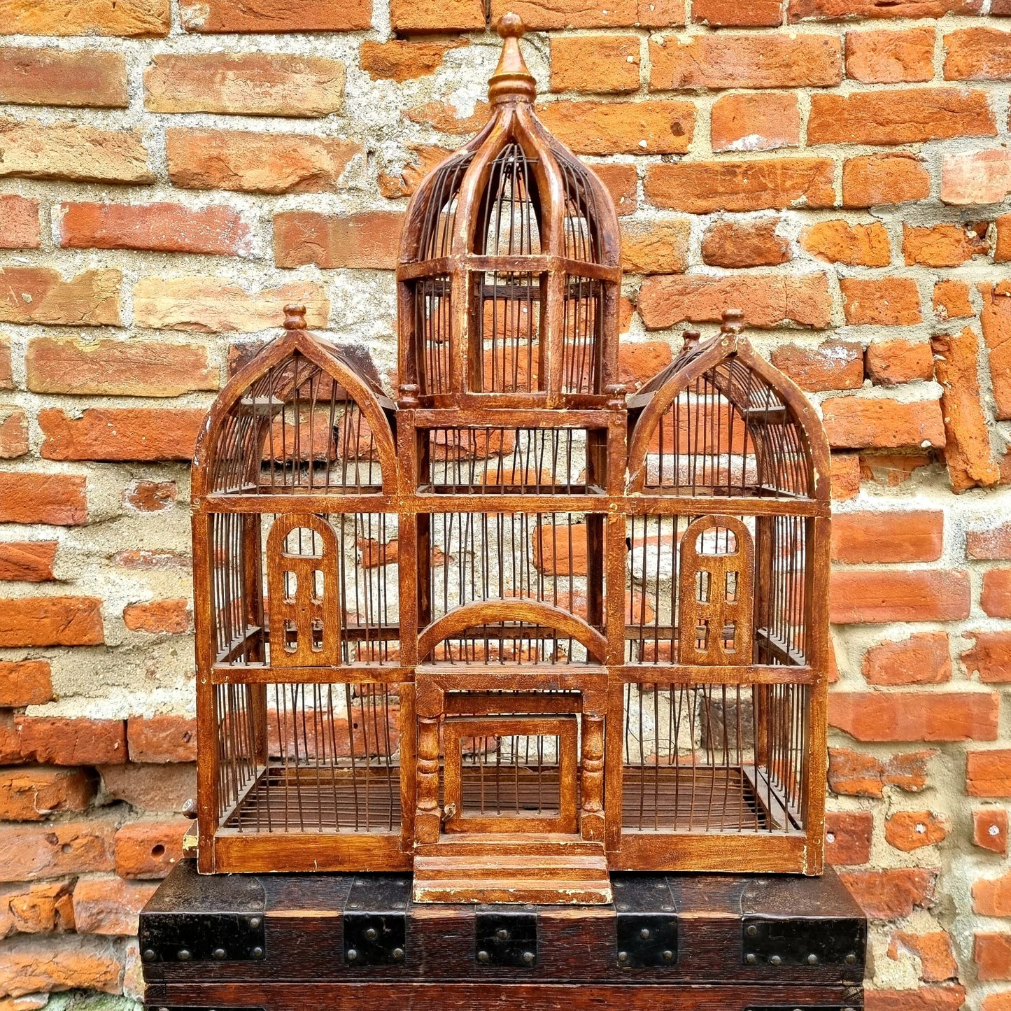 Decorative 19th Century French Antique Bird Cage