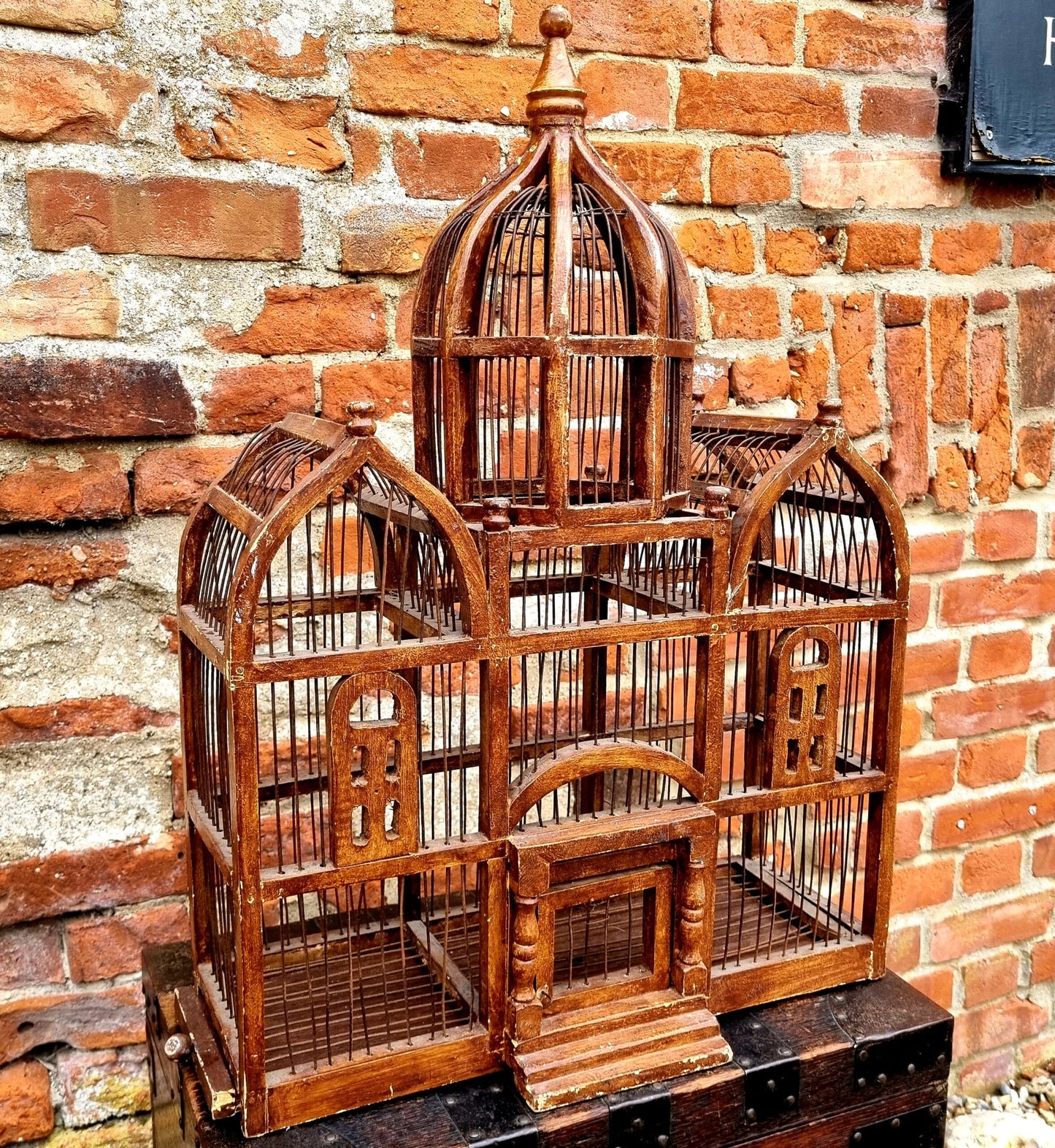 Decorative 19th Century French Antique Bird Cage