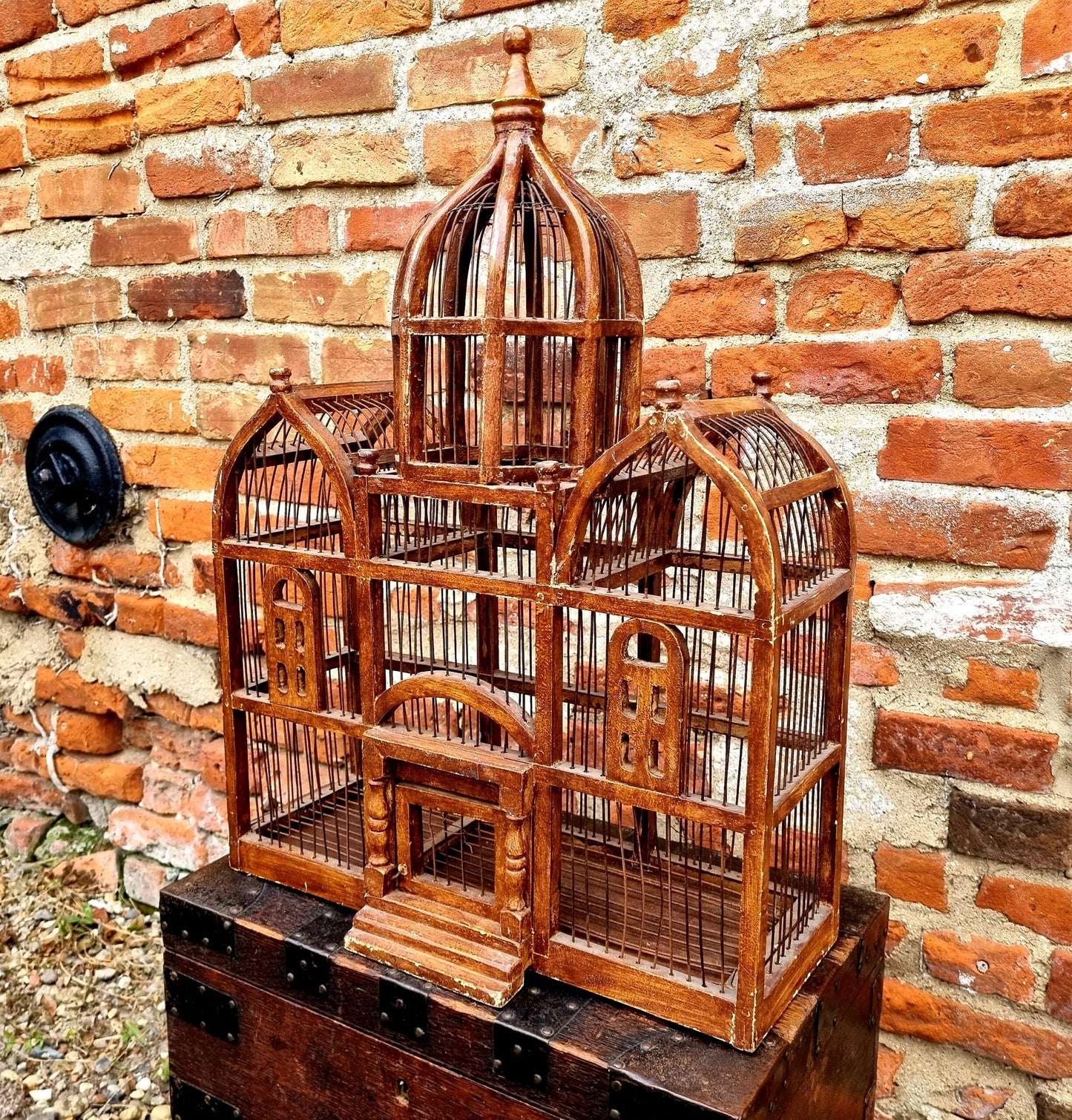 Decorative 19th Century French Antique Bird Cage
