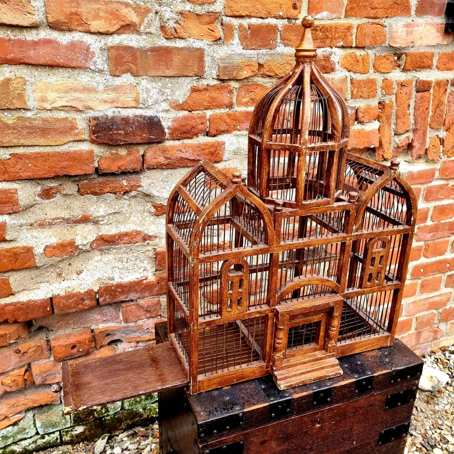 Decorative 19th Century French Antique Bird Cage