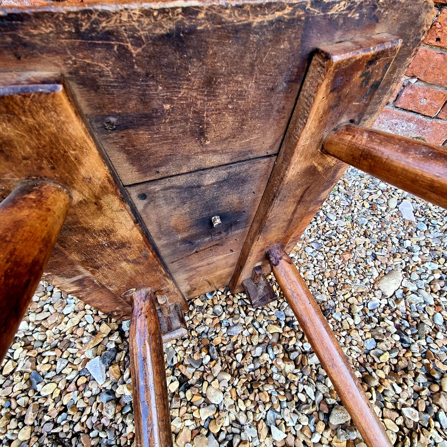 19th Century Primitive Antique Scandinavian Chair