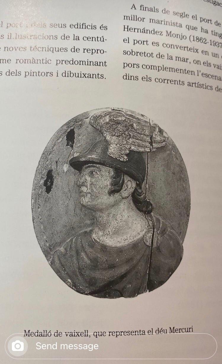 Great Provenance - Large & Impressive Early 19th Century Spanish Antique Carved Wood Plaque Depicting Mercury