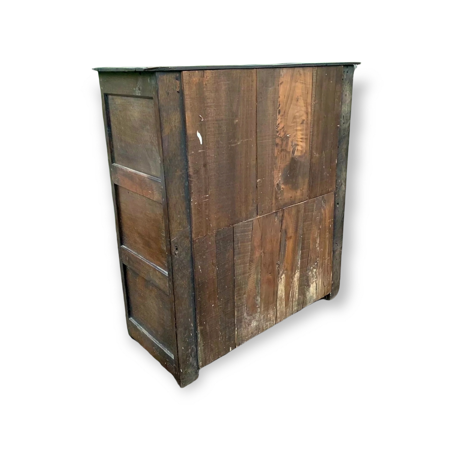 17th Century English Antique Oak Food Cupboard