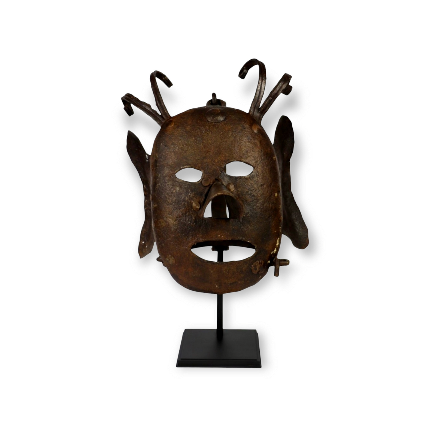 An Exceptionally Rare 16th-Century Antique Scold's Bridle or Brank's Bridle