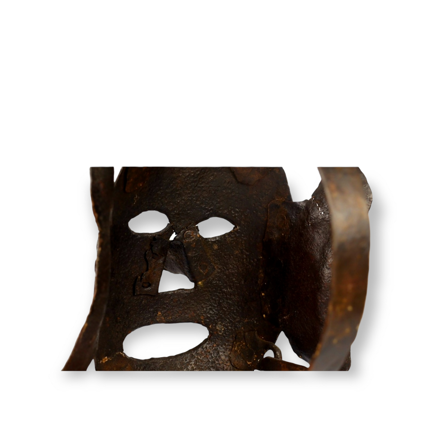 An Exceptionally Rare 16th-Century Antique Scold's Bridle or Brank's Bridle