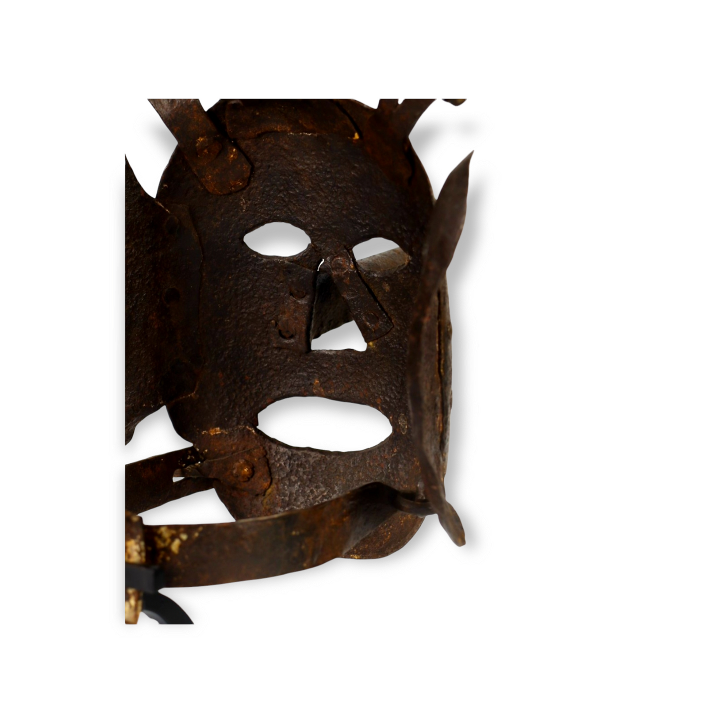 An Exceptionally Rare 16th-Century Antique Scold's Bridle or Brank's Bridle
