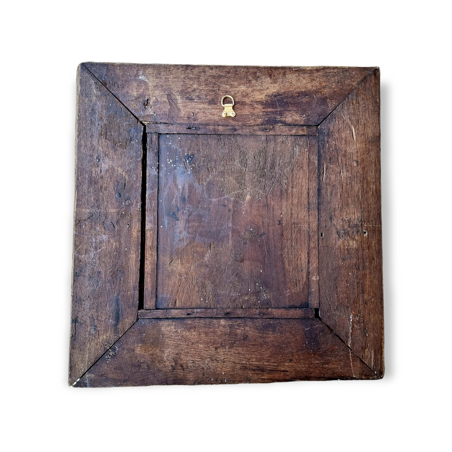 Large 17th Century French Antique Oak Carved Panel Depicting Achilles' Ambush of Troilus