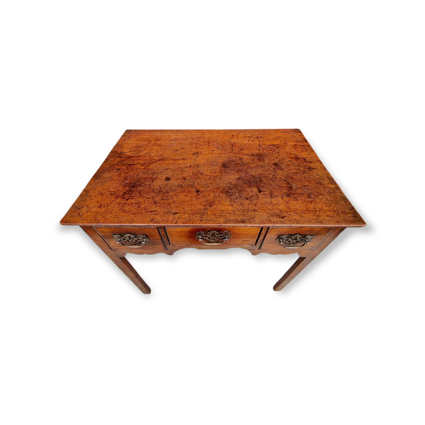 Late 18th Century English Antique Walnut Low Boy or Side Table