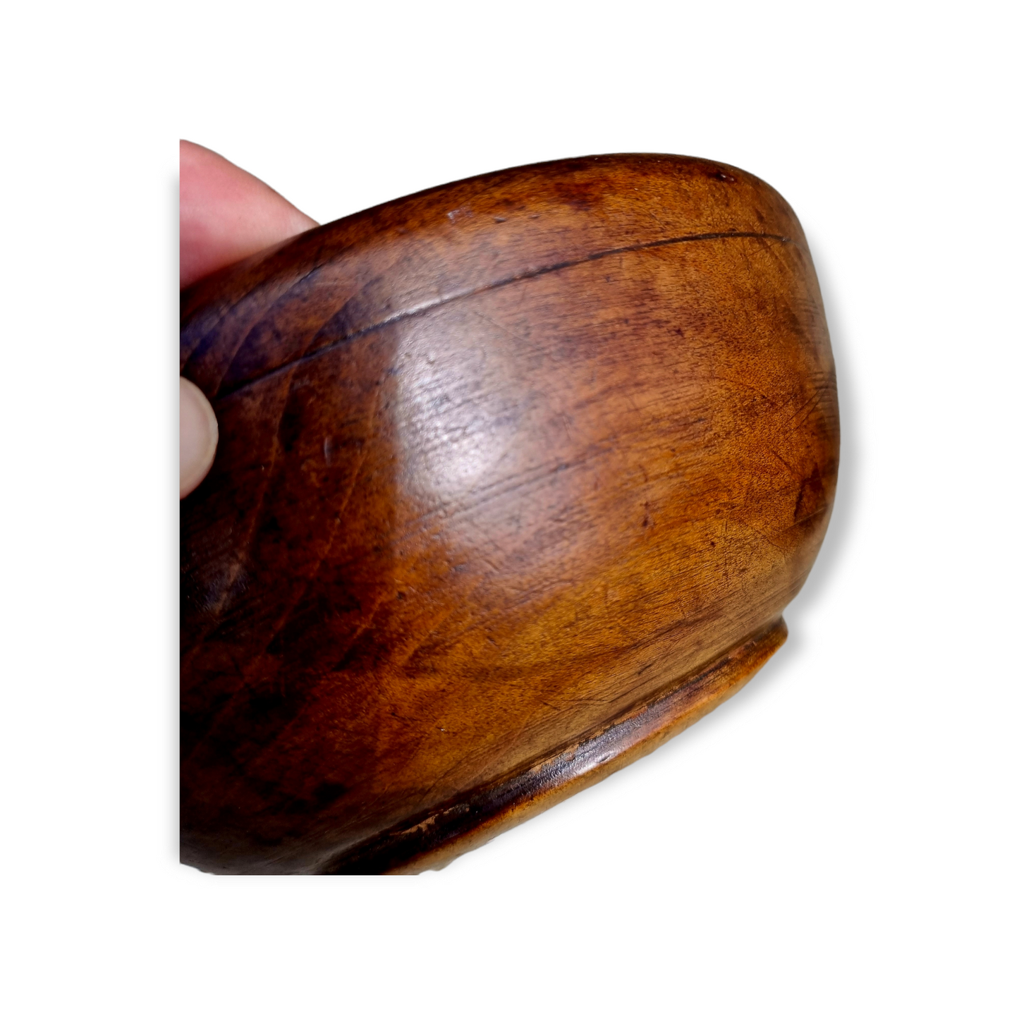 Late 18th Century English Antique Elm Bowl