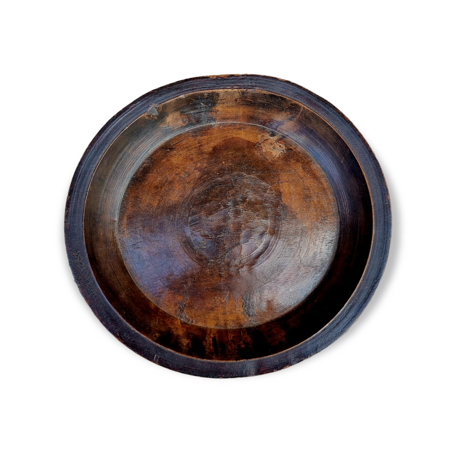 18th Century English Antique Treen Dish