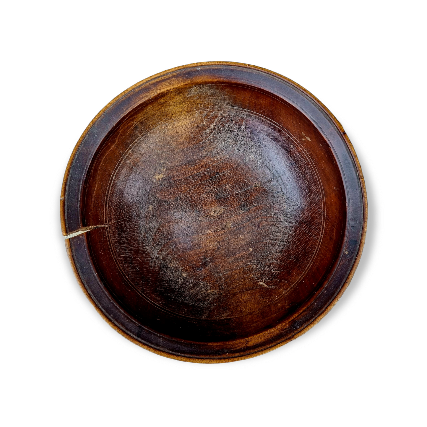 Late 18th Century English Antique Fruitwood Bowl