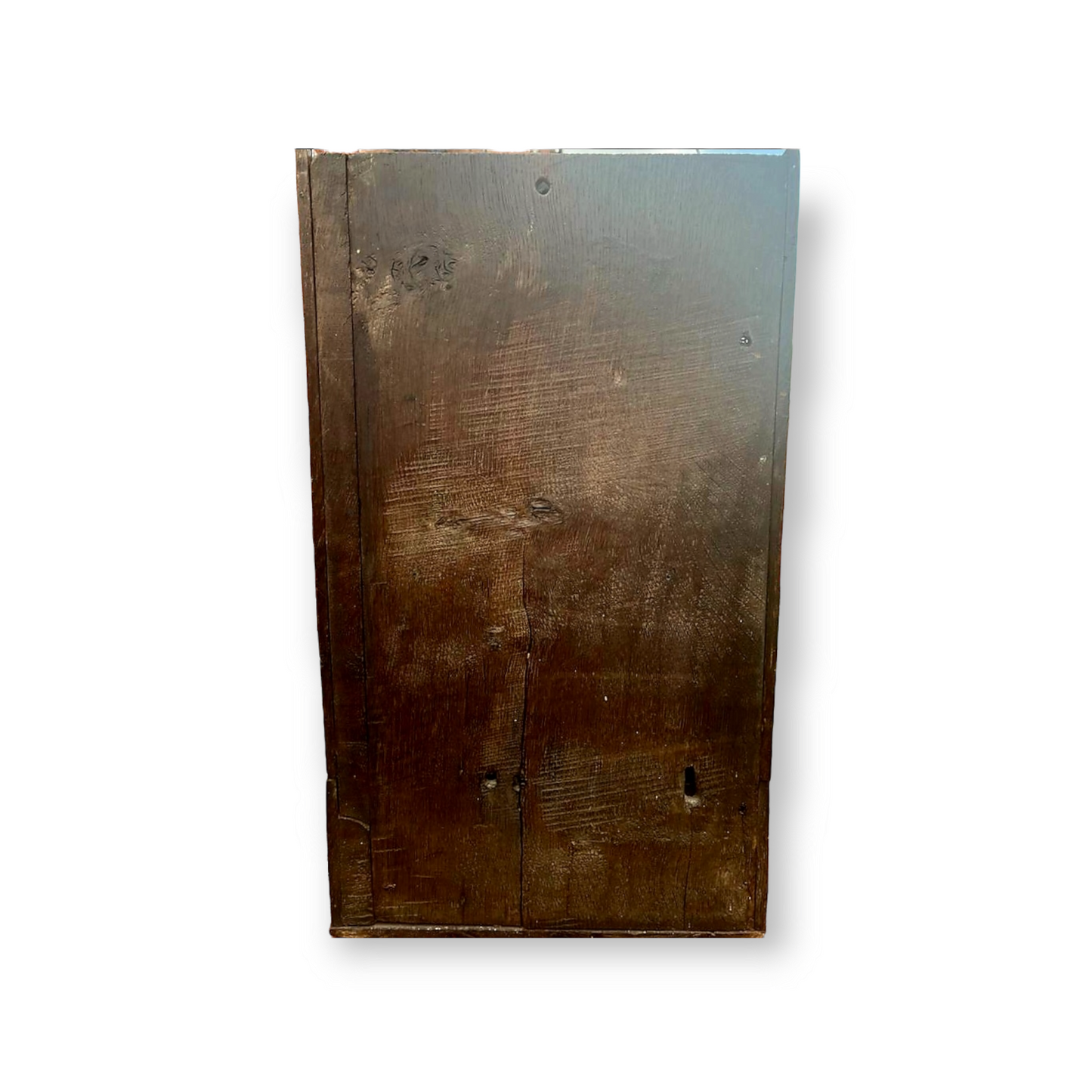 Late 18th Century George III Period English Antique Oak Spoon Rack