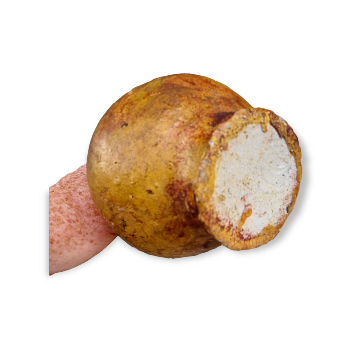 Mid 17th Century Antique Stoneware "Witch Bottle" Excavated in Norfolk / Bellarmine Jug / Bartmannkrug, Circa 1650