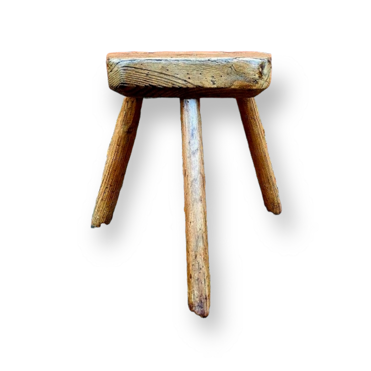 Diminutive Late 18th Century Welsh Antique Milking Stool