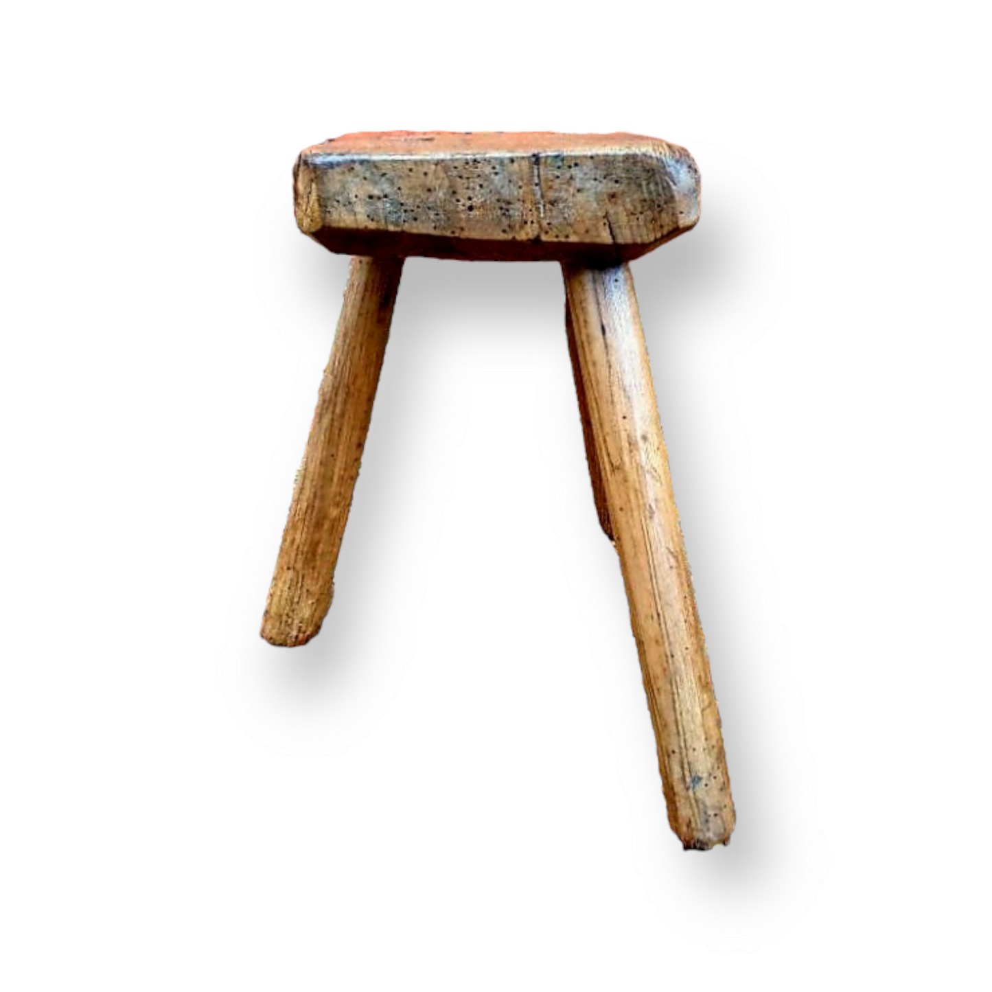 Diminutive Late 18th Century Welsh Antique Milking Stool
