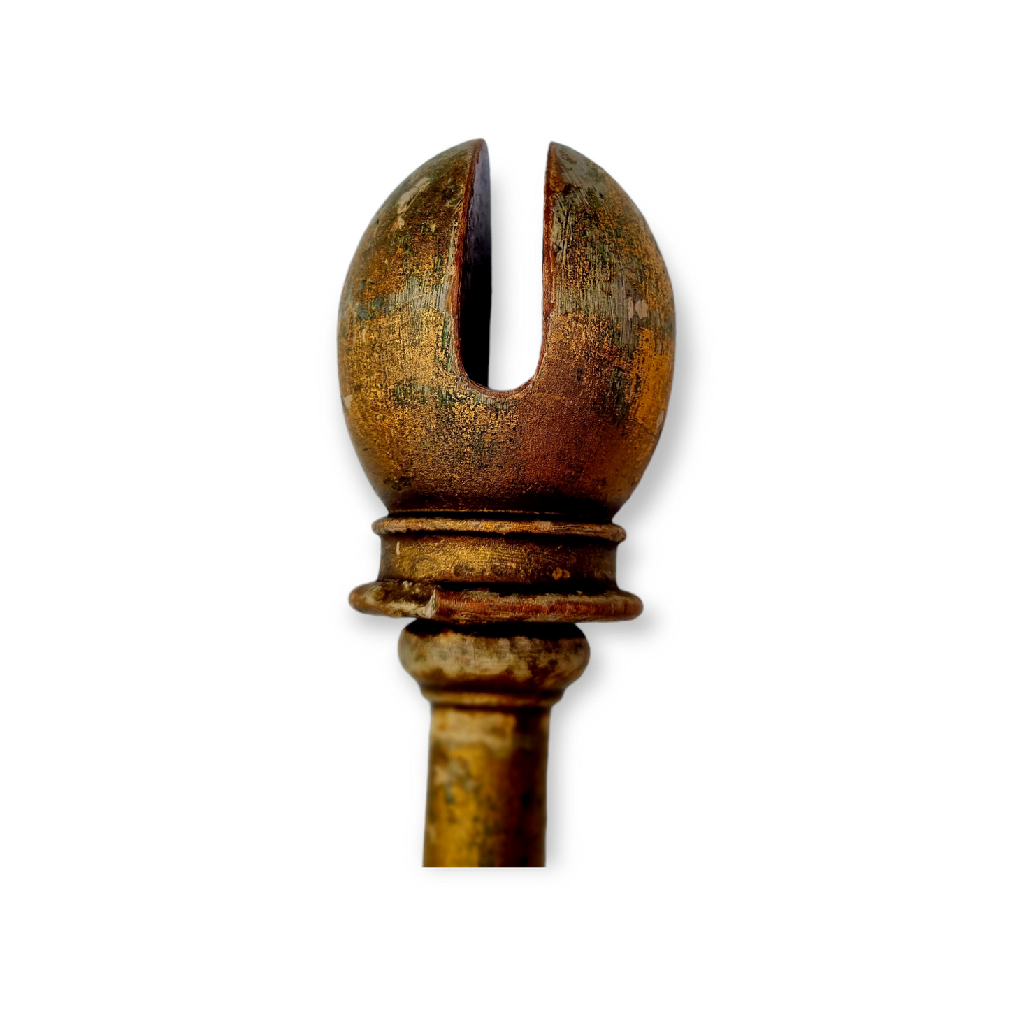 Rare Set of Three Late 18th Century Masonic / Freemasons Antique Staffs, Including "The All-Seeing Eye"