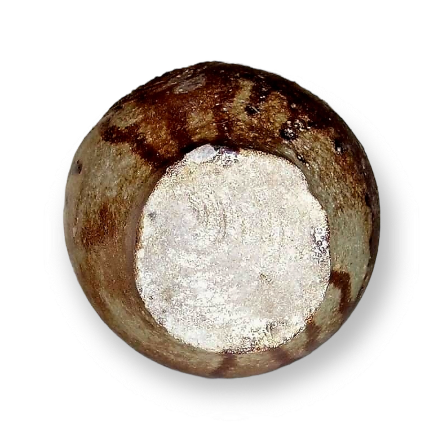 Ex-Watton Museum, Norfolk, England - Mid 17th Century German Antique Stoneware Bellarmine Jug or Bartmannkrug