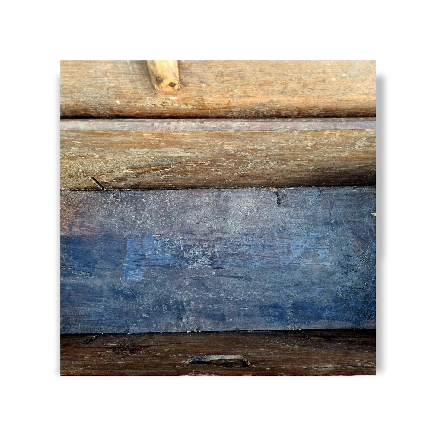 An Early 17th Century English Antique Oak Six-Plank Chest or Coffer