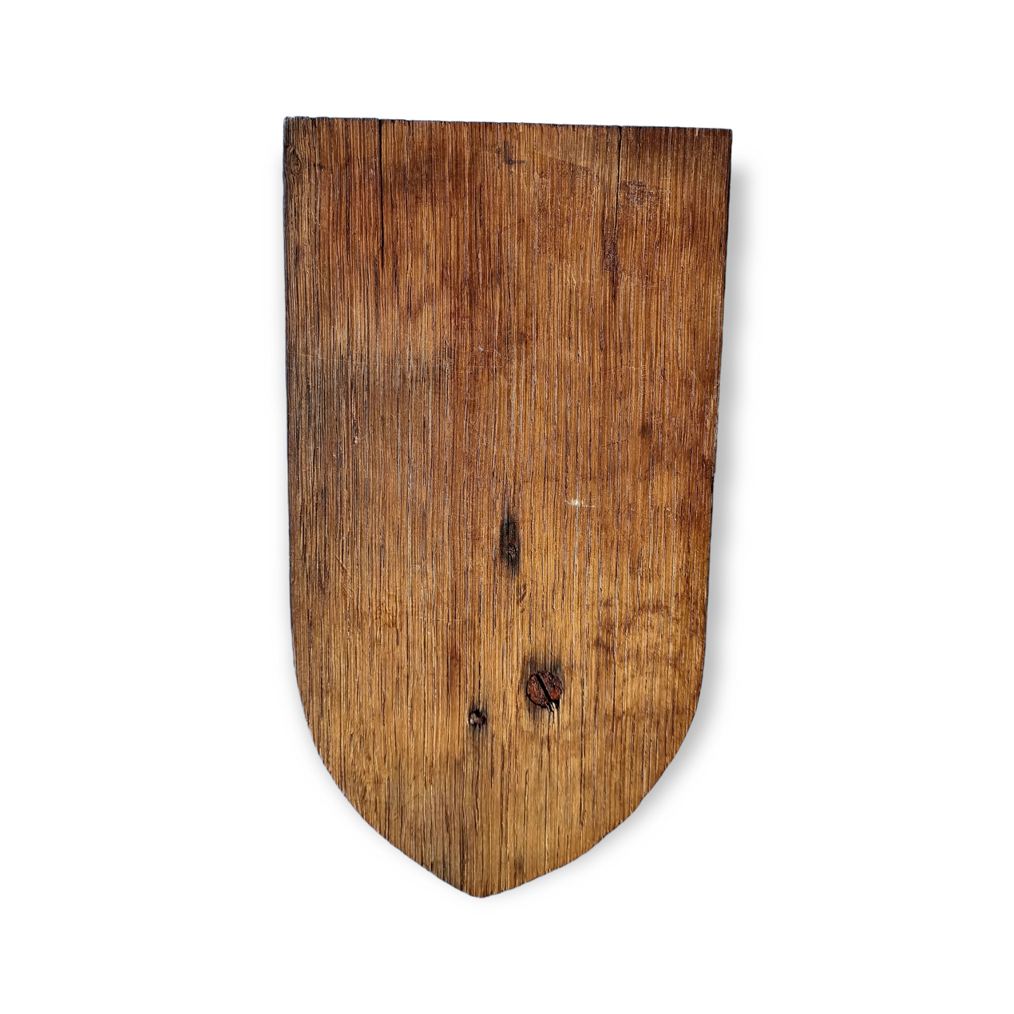 Late Medieval Style, 19th Century Made, English Antique Carved Oak Panel Depicting an Angel Bearing a Shield