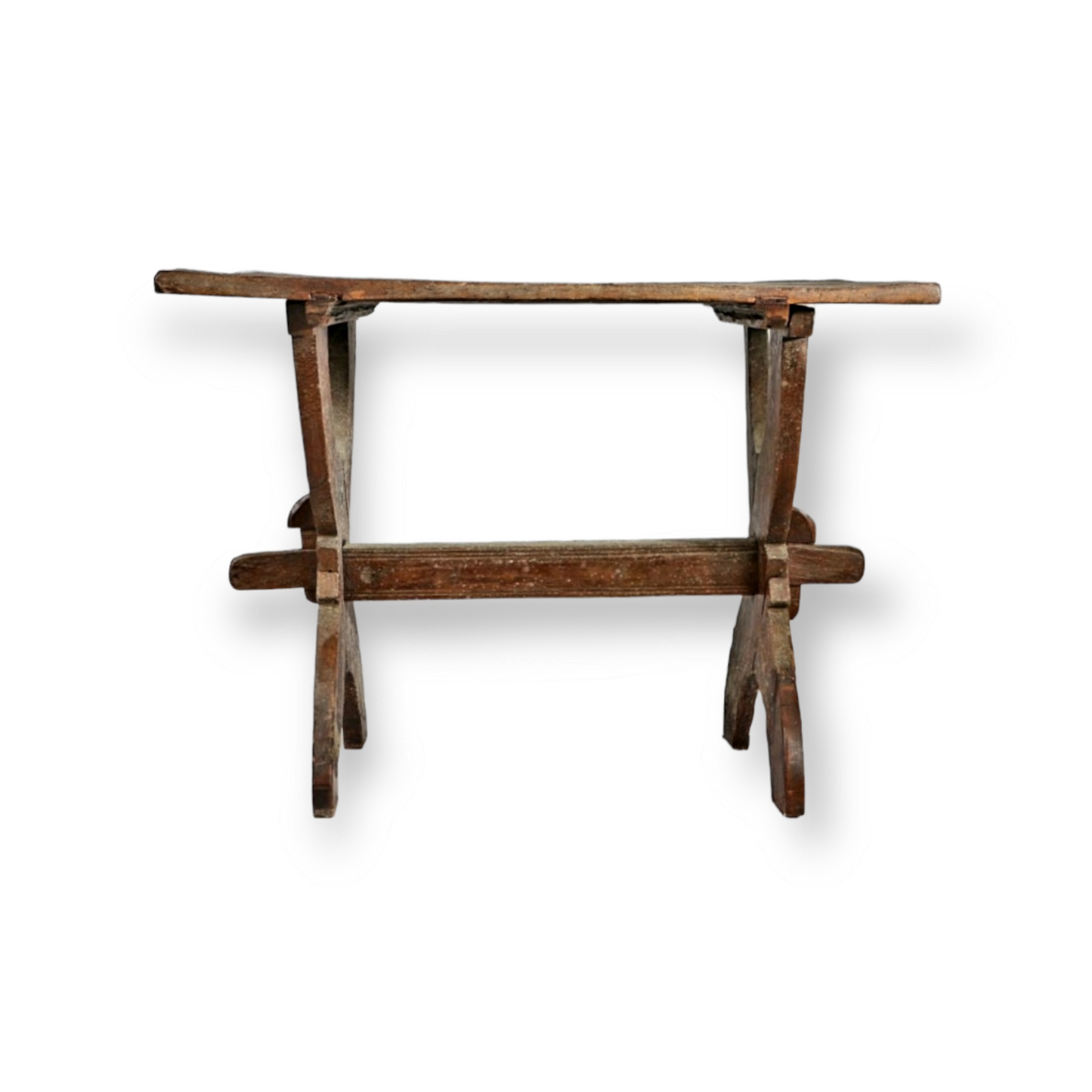 Rustic 19th Century English Antique Oak Tavern Table