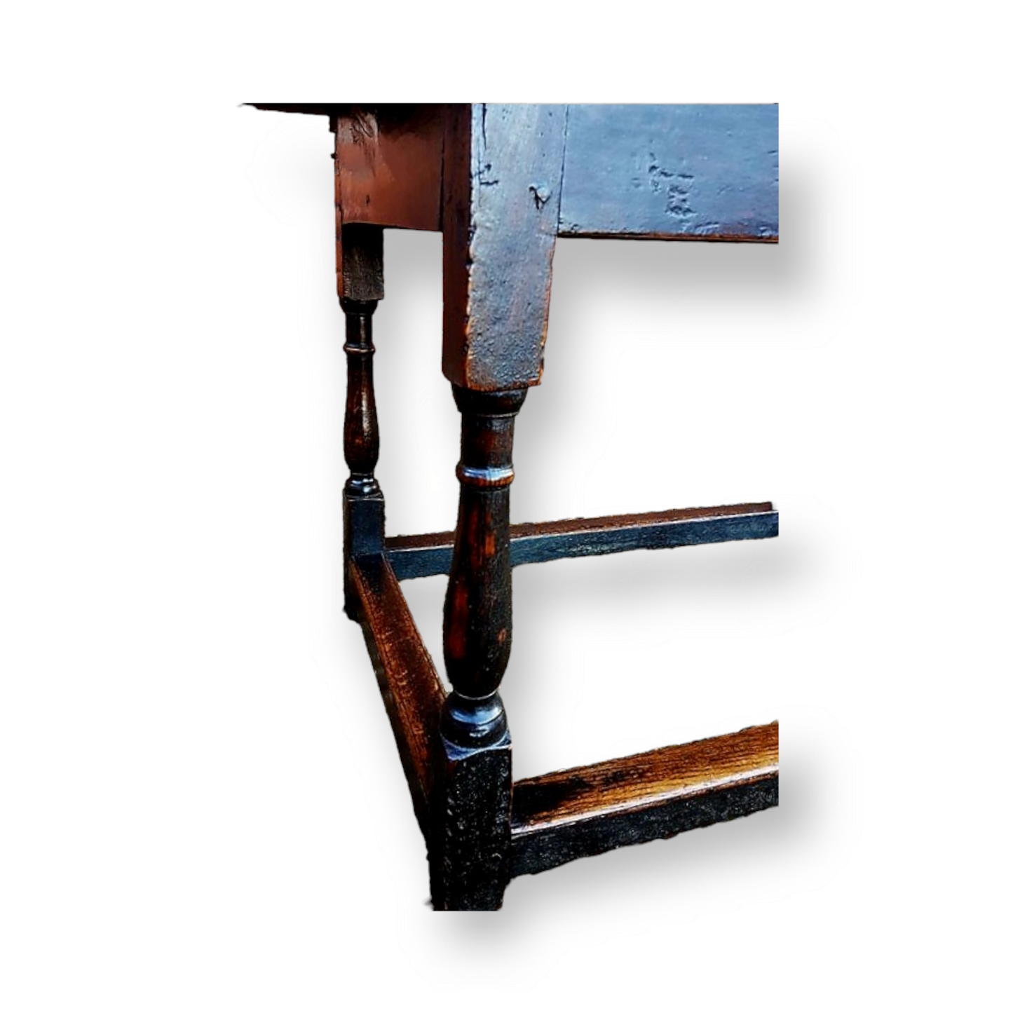 Mid 17th Century English Antique Joined Oak Centre Table