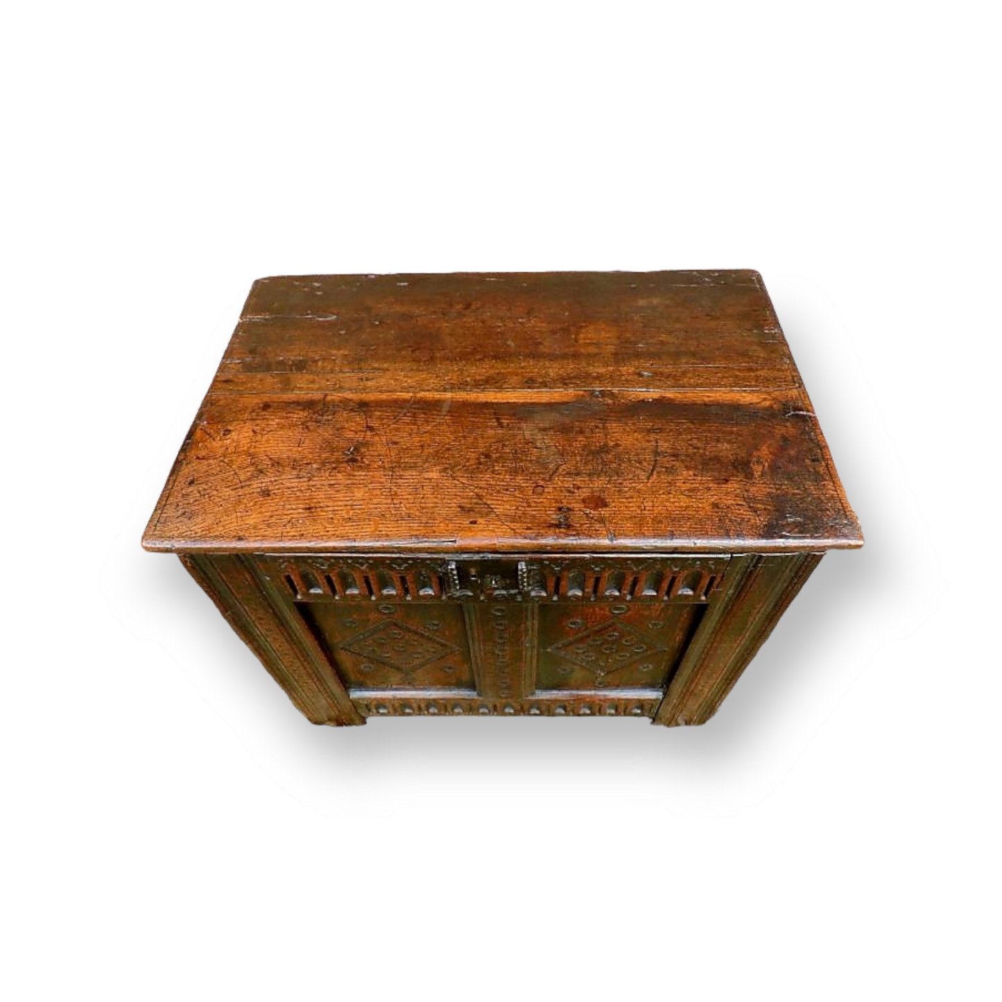 Late 16th Century Welsh Antique Oak Chest / Coffer, circa 1580