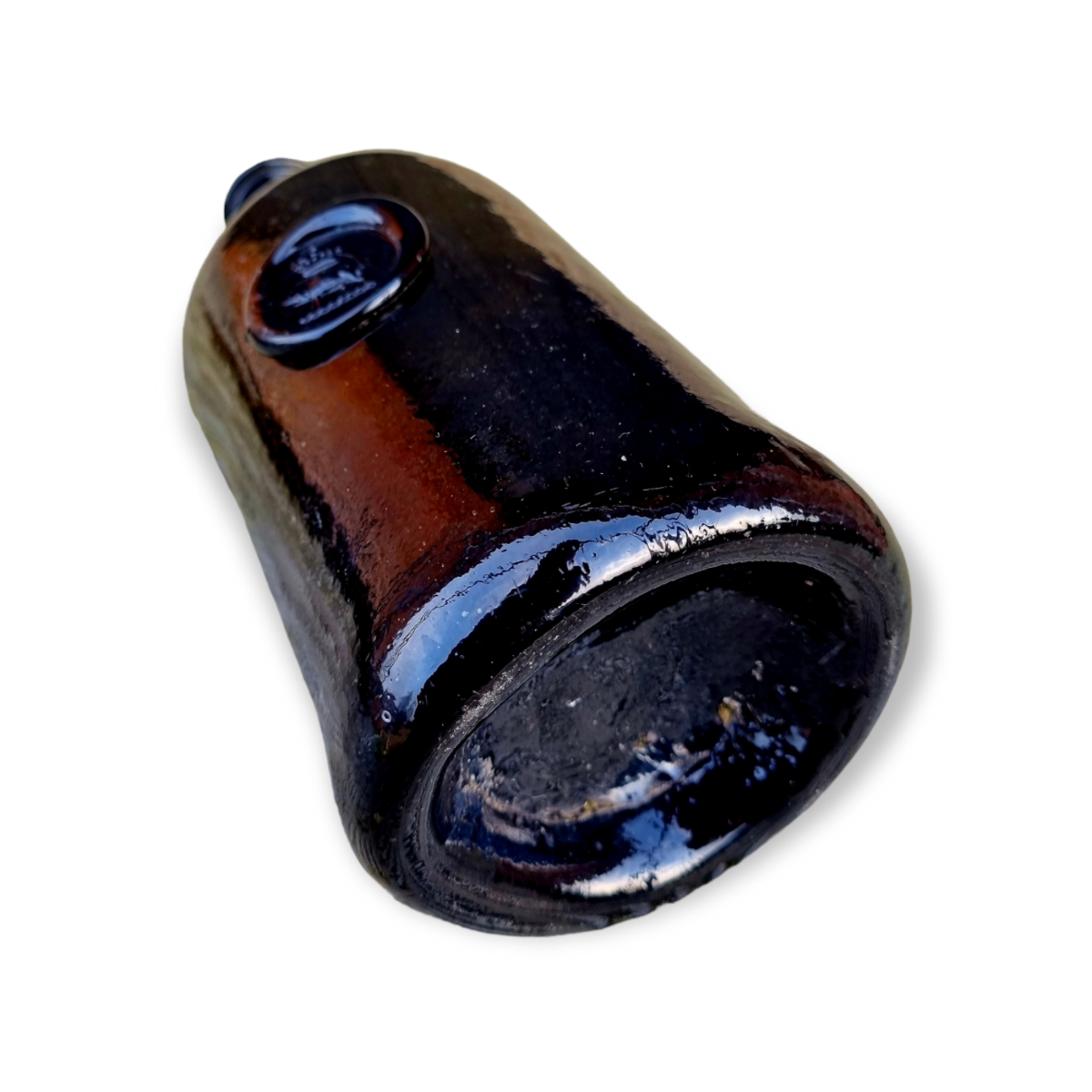 Mid 18th Century English Antique Seal Bottle, Bearing The Seal of The Edgcumbe Family