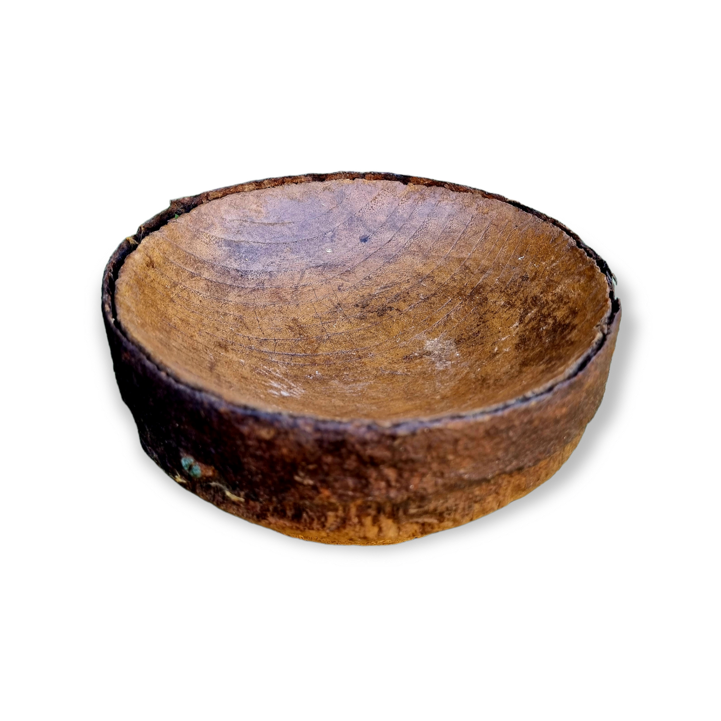 2 of 2 Rare 18th Century English, Sussex Farmhouse-Made, Antique Treen / Antique Elm Eating Bowl, Circa 1750-1800