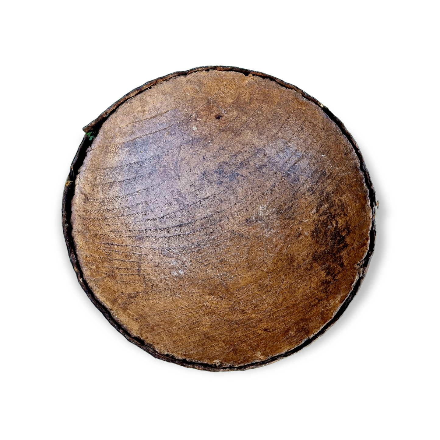 2 of 2 Rare 18th Century English, Sussex Farmhouse-Made, Antique Treen / Antique Elm Eating Bowl, Circa 1750-1800